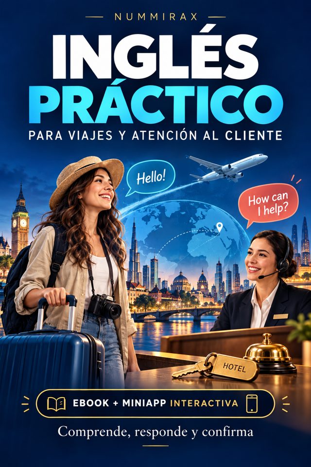 Inglés práctico para viajes y atención al cliente